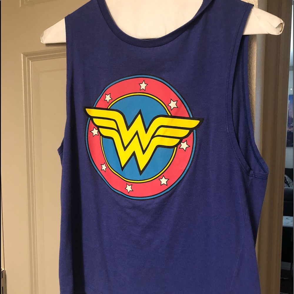 Wonder Woman sleeveless top